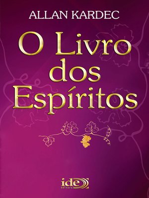 cover image of O Livro dos Espíritos